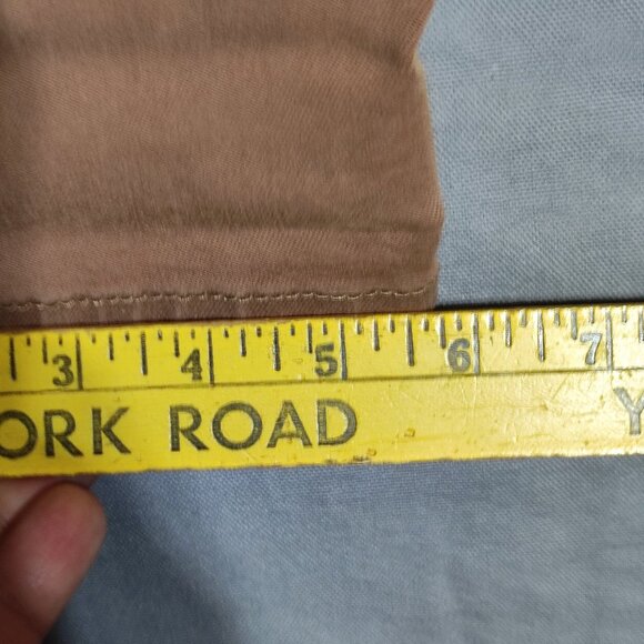 Buffalo David Bitton Hanna pants women's size 10 tan  High-rise stretch skinny - Picture 12 of 12